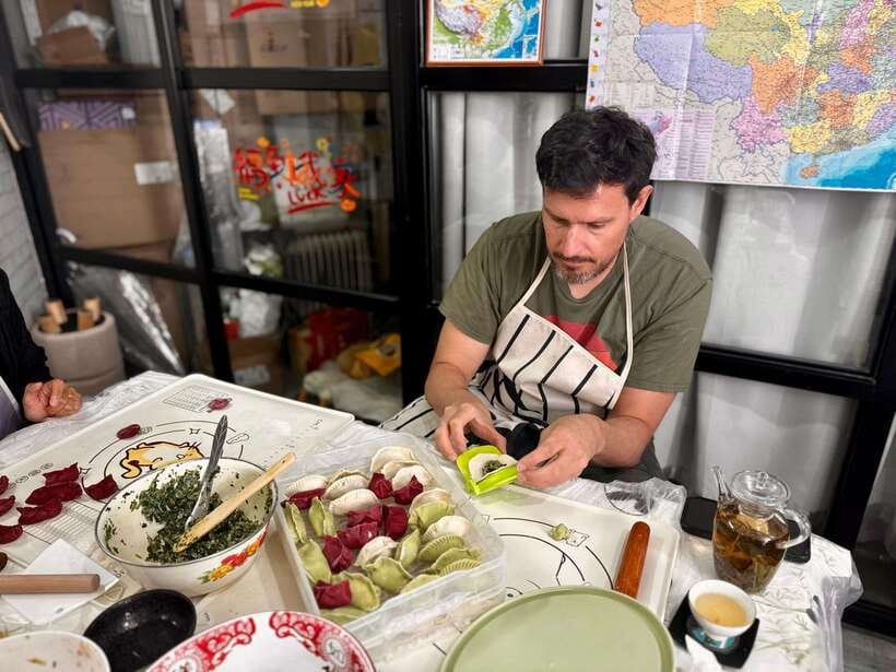 Shanghai-Cooking Dumpling & Meal in Local Family-w/Vegan - Who Will Enjoy This Most?
