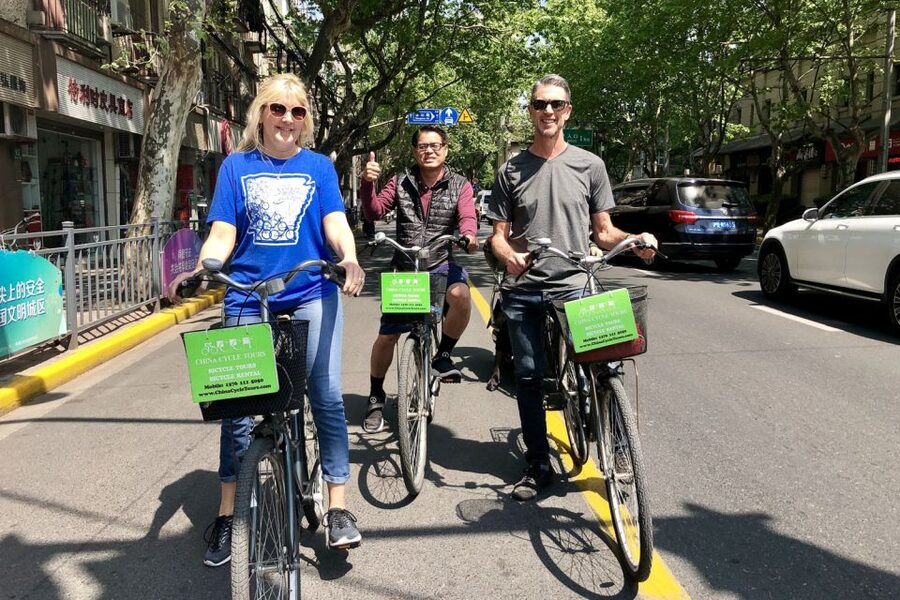Shanghai: Half-Day Biking and Local Food Tour - Xintiandi and Taikang Road