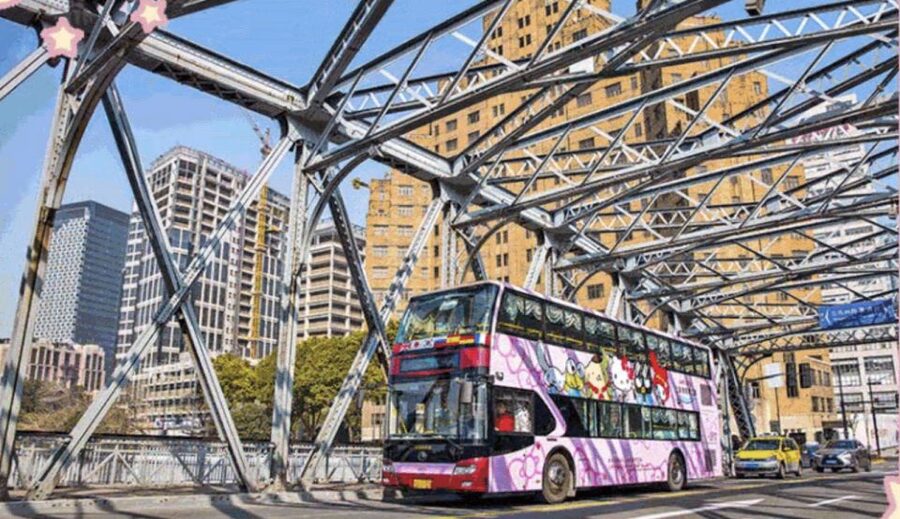 Shanghai: Hop-on Hop-off Bus Ticket and Optional Attractions - Green Route: museums, temples, and Nanjing West Road