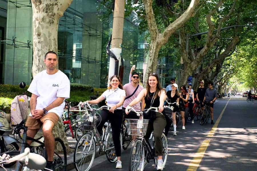 Shanghai: Old Town Half-Day Vintage Bike Tour (Night Option) - Wukang Road and the French Concession