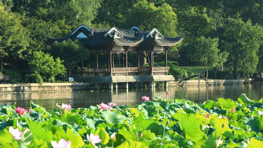 Shanghai: Private Guided Tour to Hangzhou by Bullet Train - West Lake: the scenic heart of Hangzhou