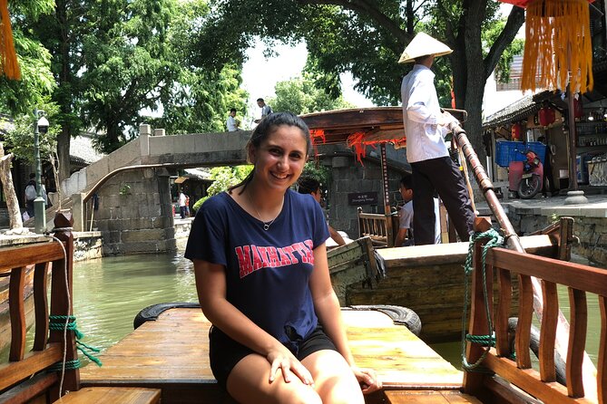 Shanghai Private Tour: Zhujiajiao Water Town and Boat Ride - Entering the old streets and market