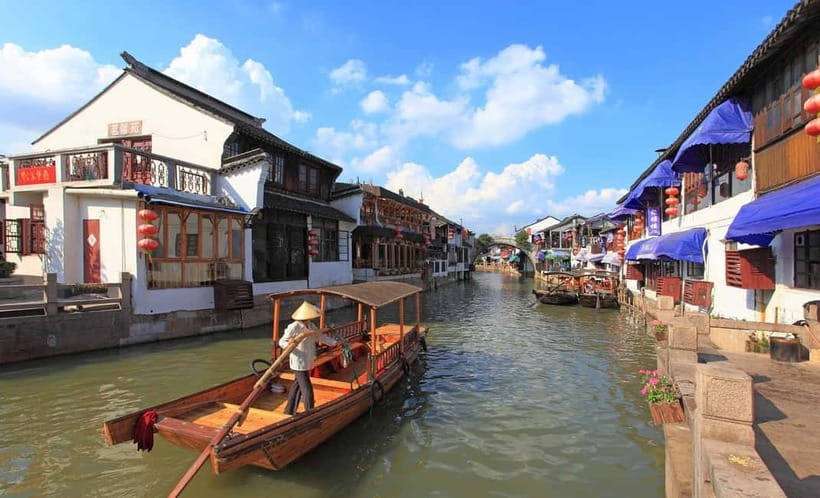 Shanghai: Zhujiajiao Water Town Private Tour with Boat Ride - North Street And Zhujiajiao’s Old Buildings