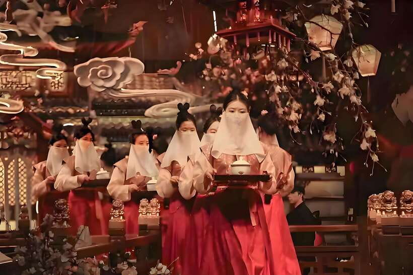 Shenzhen: Royal Dinning Experience with Culture Performance - A Tang Dynasty setting at Lotus Plaza