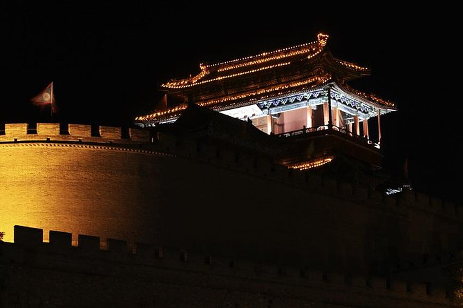 Simatai Great Wall Private Night Layover Tour from Beijng Airport - What the illuminated wall feels like after sunset