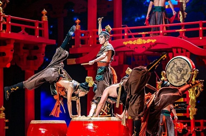 Skip the Line: Xi'an Tang Dynasty Show Ticket & Dumpling Dinner or Royal Banquet - From Dinner to the 7:30 pm Performance