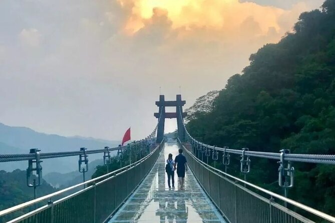 Skywalk Glass Bridge and Waterfall Ravine Half Day Private Tour - Leaving Guangzhou for Gulong Gorge