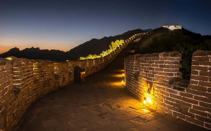 Sunset Glow at Mutianyu Great Wall Night Bus Tour+Ticket - The ride from Beijing to the wall