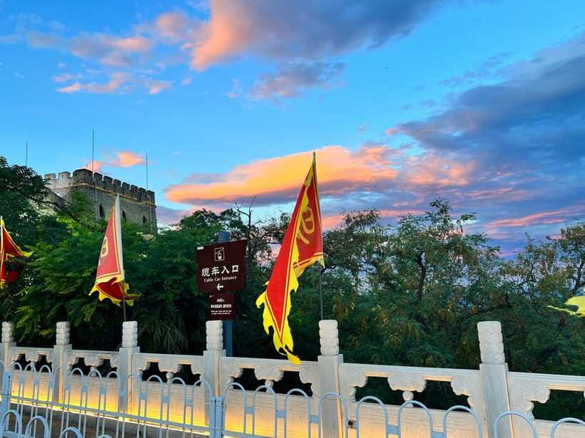 Sunset Glow at Mutianyu Great Wall Night Bus Tour+Ticket - Entering Mutianyu with fewer ticket hassles