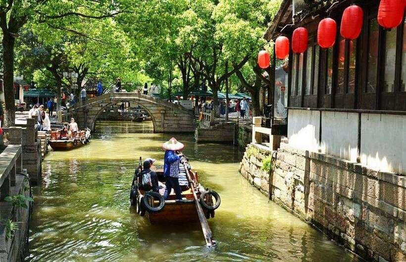 Suzhou and Tongli Water Town Private Day Trip from Shanghai - Tongli: stone lanes, water markets, and old homes
