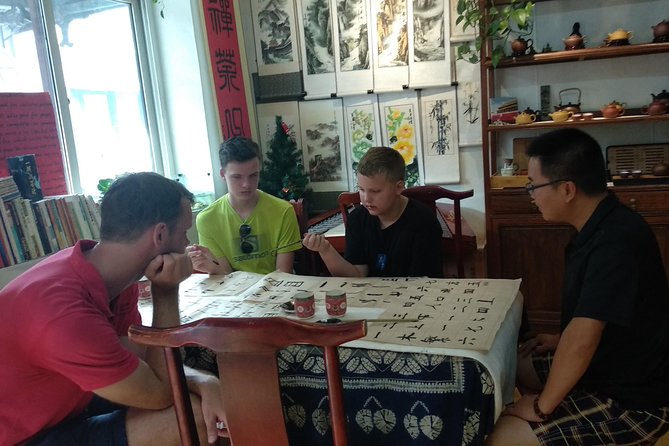 Tai Chi or Kung Fu plus Chinese Calligraphy Learning Class - A rainy day may move the class indoors