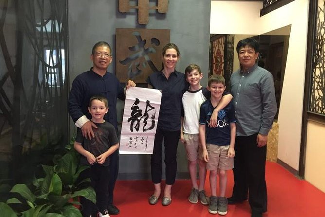 Tai Chi or Kung Fu plus Chinese Calligraphy Learning Class - Ninety minutes with a Chinese calligraphy brush
