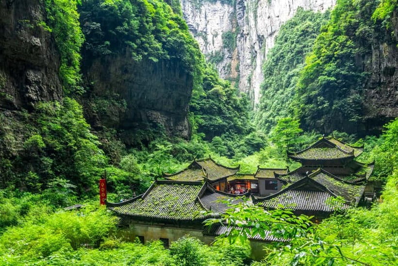 TianSheng Three Bridges + Longshui Gorge/Fairy Mountain - Lunch in Wulong Fairy Town