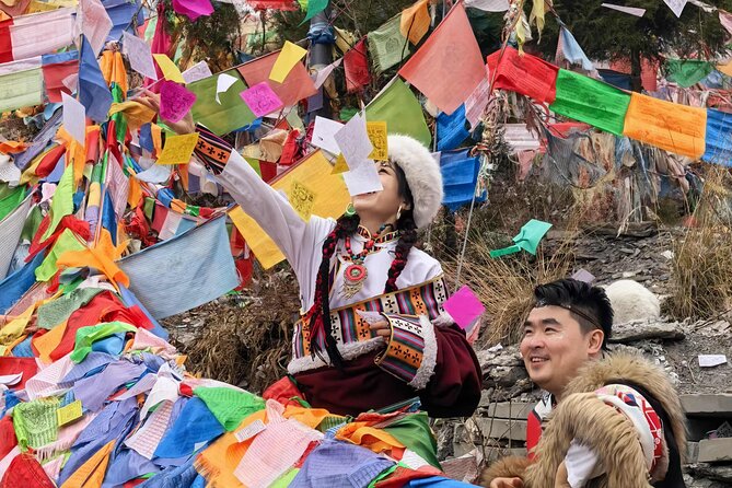 Tibetan Day Trip to Tibetan Village from Chengdu - Tibetan clothing and a dedicated photo session