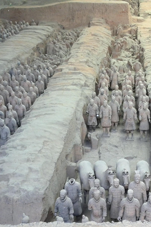 Top 3 Xian Sites to Terracotta Army & Dinner Show w/ Options - Food and the Great Mosque in the Muslim Quarter