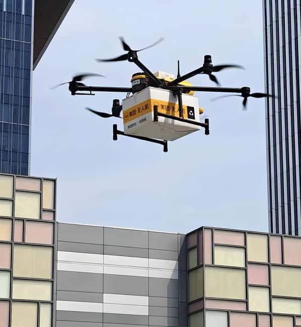 Tour of Future: Explore Shenzhen Tech World & Drone Delivery - Talent Park and a drink delivered by drone