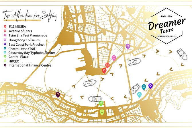 Victoria Harbour Yacht Night Cruise - DREAMER:Tourguide & Photos - Snacks, drinks, and what you actually receive