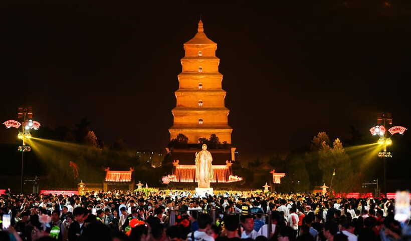 Xi'an: Daci'en Temple(Great Wild Goose Pagoda) E-ticket - A self-guided walk through the temple grounds