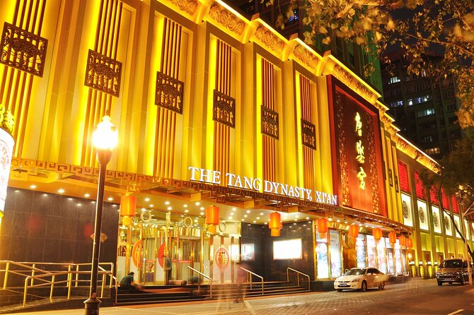 Xi'an Tang Dynasty Show Ticket Optional Dumplings or Royal Dinner - Key points to know before booking
