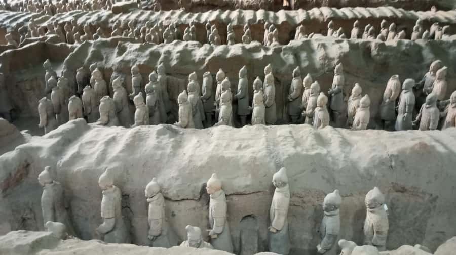 Xi'an: Terra-Cotta Warriors Entry with Optional Guide - Entering the museum and finding your bearings