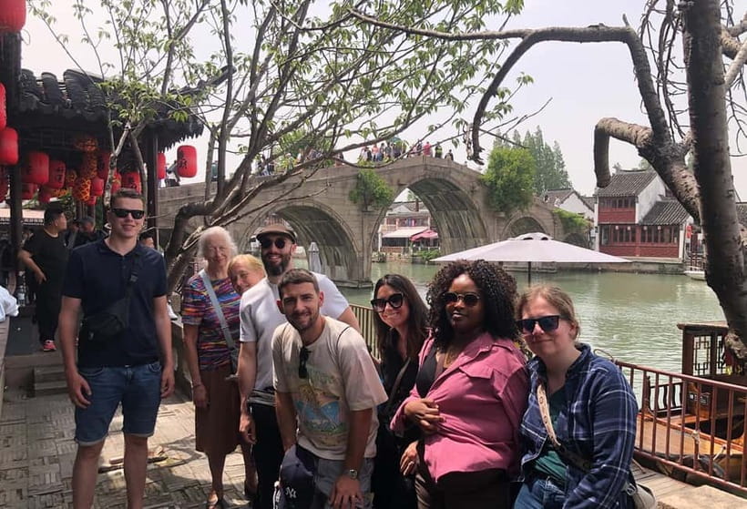 Yu Garden, Old Street, Bund & Zhujiajiao Water Town Bus Tour - Zhujiajiao: canals, bridges and Kezhi Garden